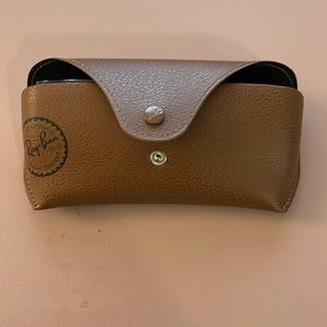 Ray-Ban case and Sunglasses- cracked lens